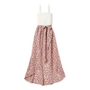 No Boundaries Floral Smocked Tank Maxi Dress L